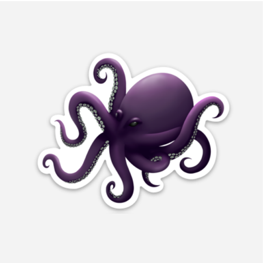 Octopus Sticker