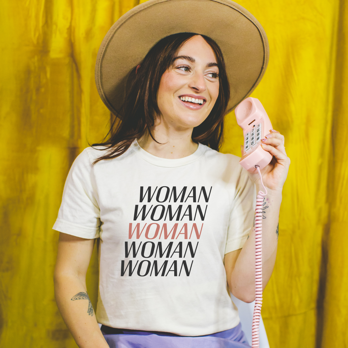 Woman On Repeat Tee